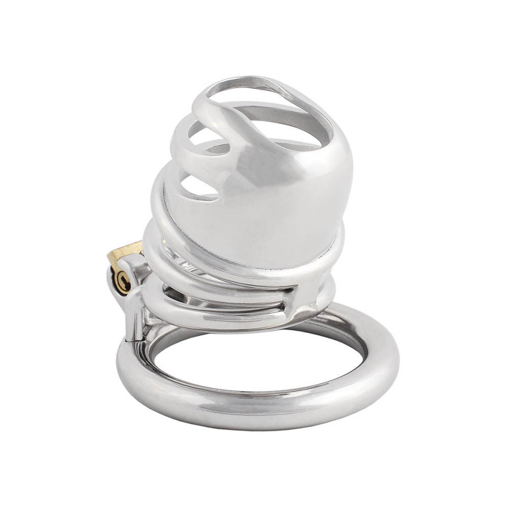 Male's Chastity Devices Cage Stainless Steel Trainer Kit for Men Chasity Cage (only cages do not include rings and locks)