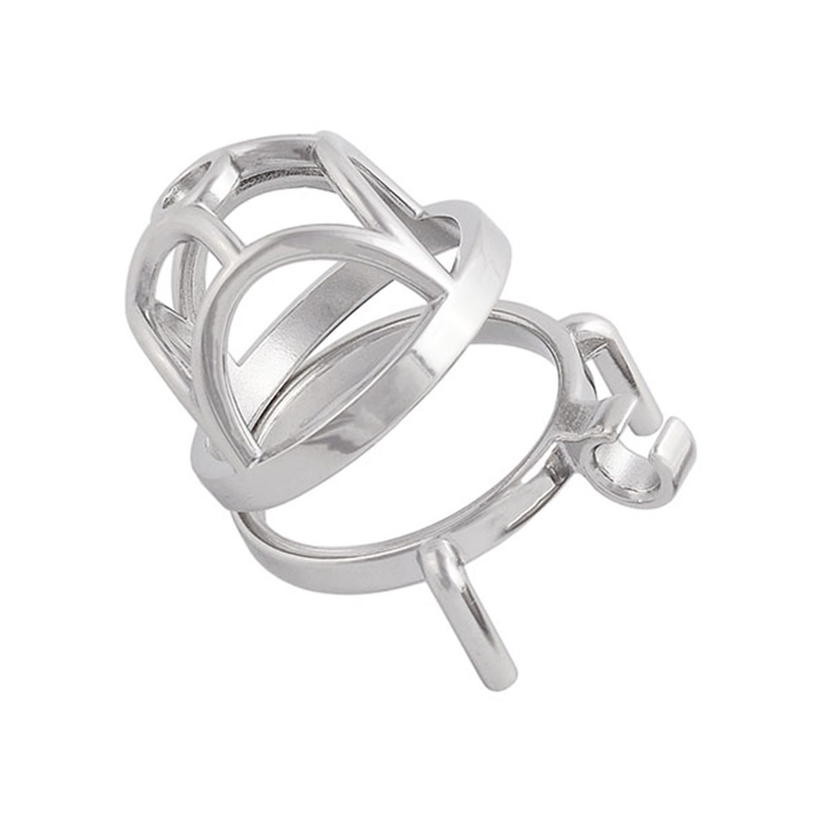 Male's Stainless Steel Chastity Device cage Trainer Kit for Men Chasity Guard (only cages do not include rings and locks)