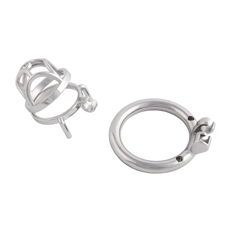Male's Stainless Steel Chastity Device cage Trainer Kit for Men Chasity Guard (only cages do not include rings and locks)