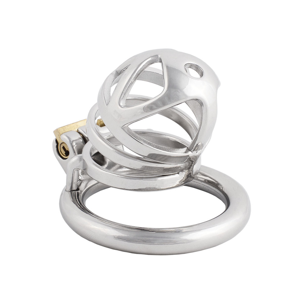 Chasity Cage for Men Metal Chastity Device Male Abstinence Chastity Lock Cock Cage Men's Abstinence Virginity Lock (only cages do not include rings and locks)
