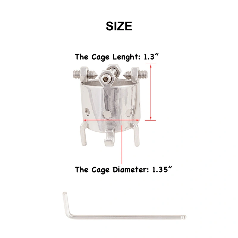 Male Spiked Chastity Device 304 Stainless Steel Cage Ergonomic Design for Men SM Penis Exercise Sex Toys (only cages do not include rings and locks)
