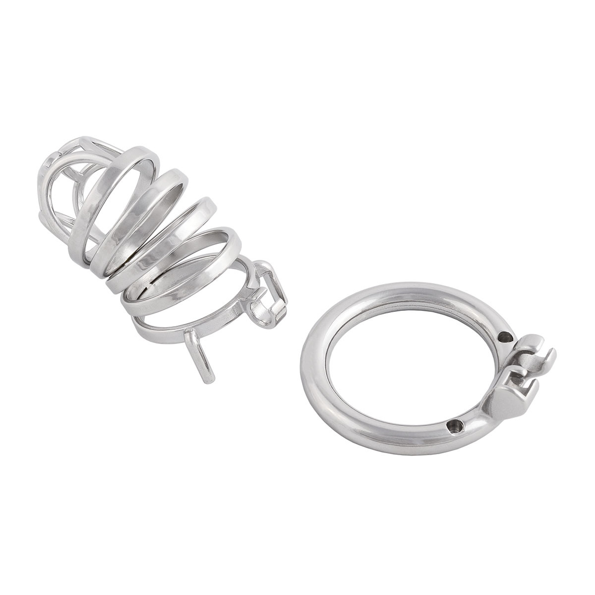 Men's Chastity Device Stainless Steel Chasity Cage Male for Men Penis (only cages do not include rings and locks)