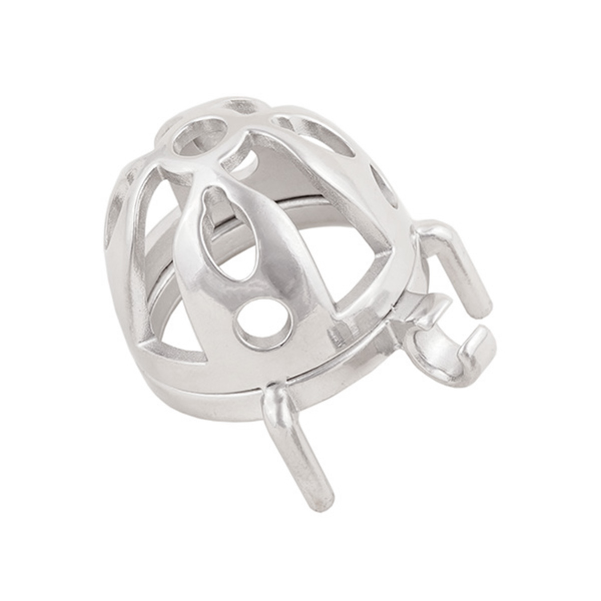 Small Male Chastity Cage Device Stainless Steel Ergonomic Design Male Locked SM Penis Exercise Sex Toys (only cages do not include rings and locks)