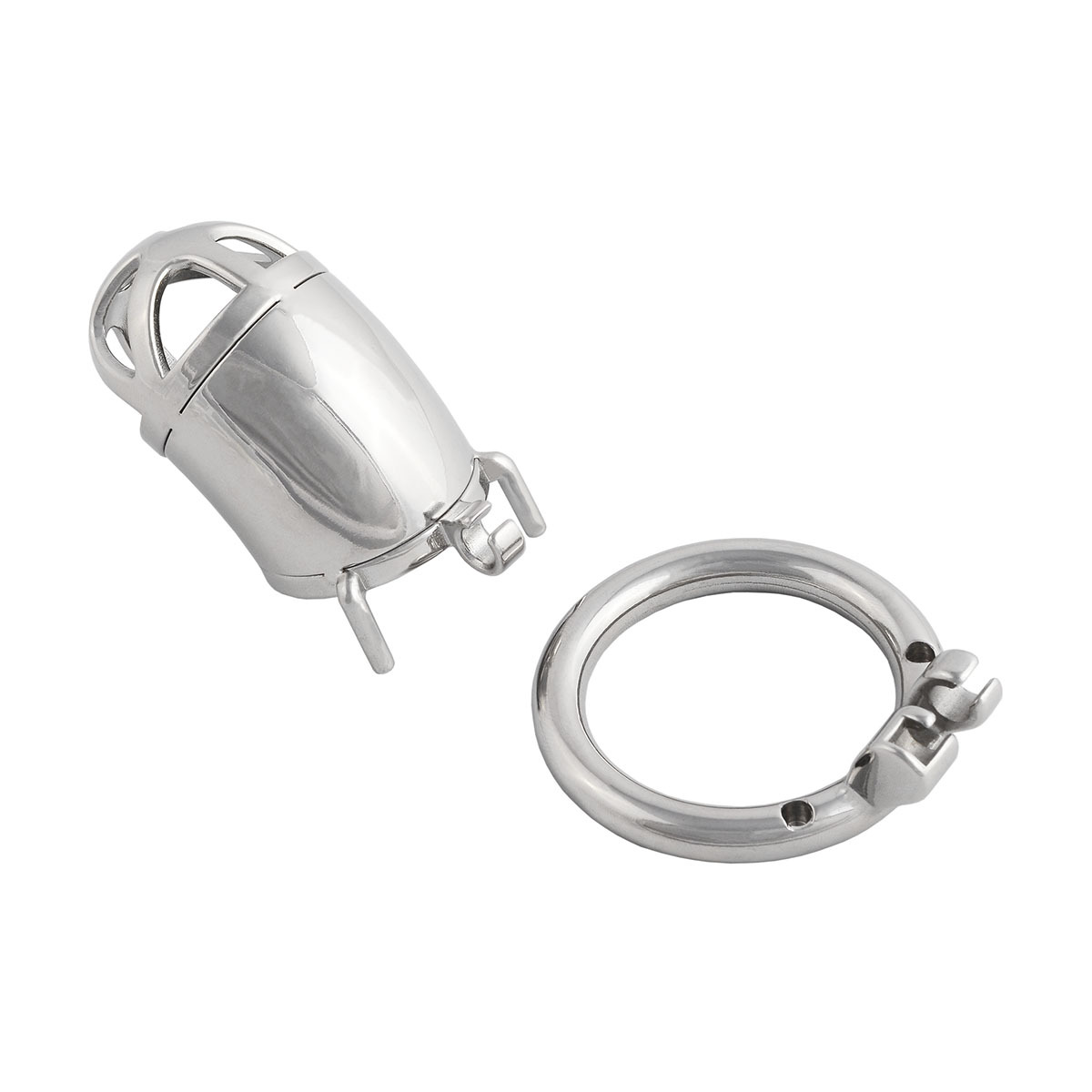 Men's Chastity Device Stainless Steel Male Chastities Cage Adult Game Sex Toy (only cages do not include rings and locks)