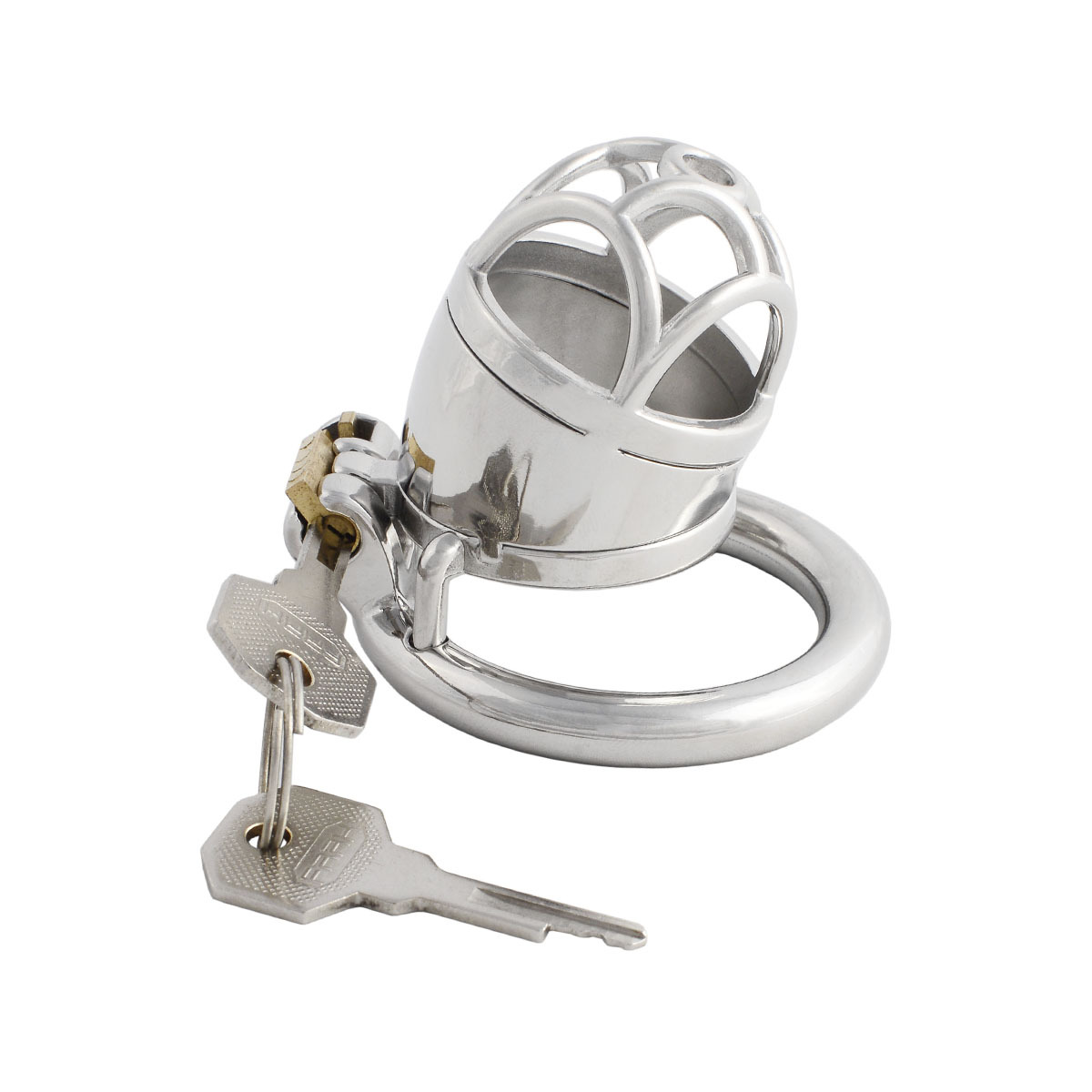 Men's Chasity Device Stainless Steel Male Chastity Cage Lock for The Best Men Companion (only cages do not include rings and locks)