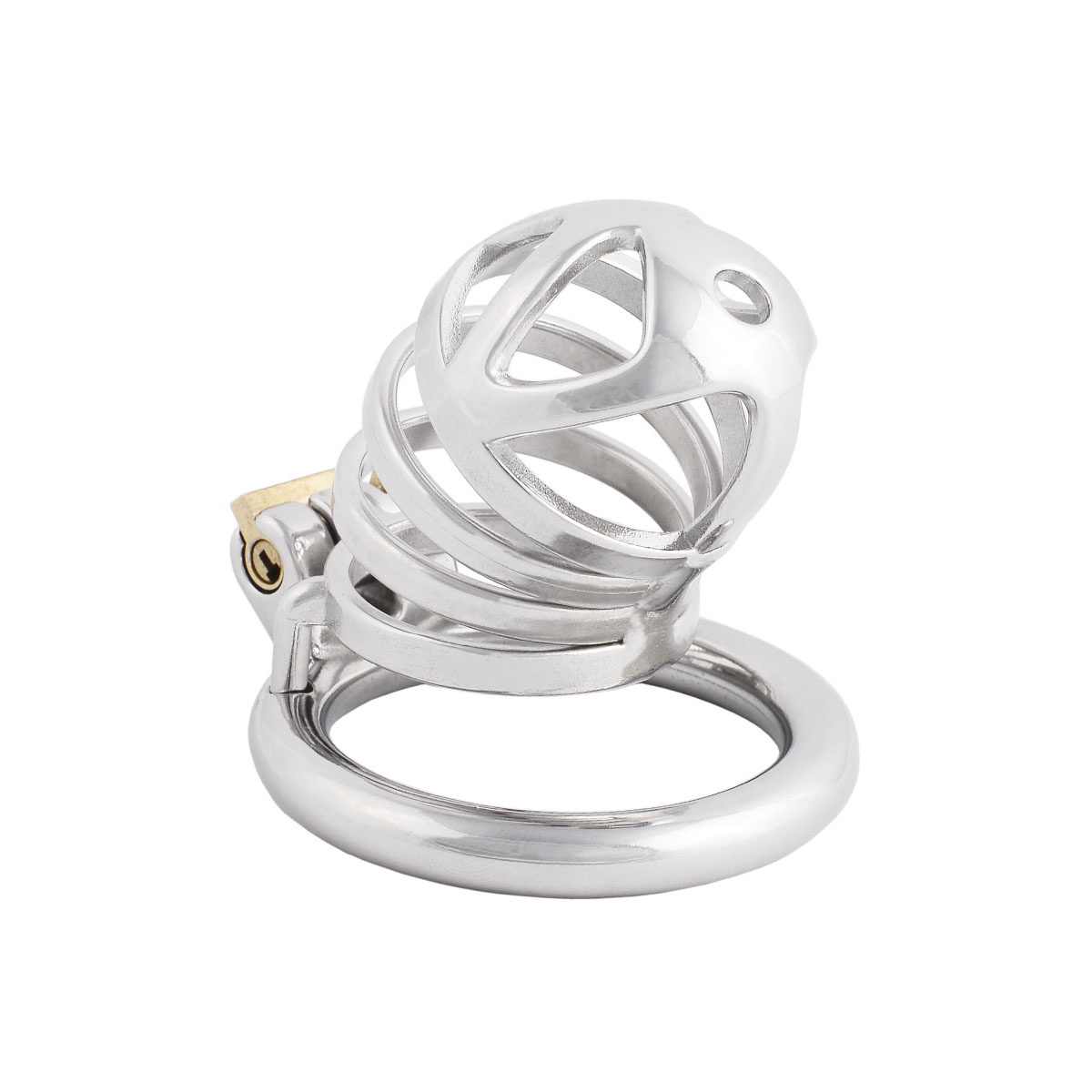 Stainless Steel Men's Chastity Device for The Best Men Companion (only cages do not include rings and locks)