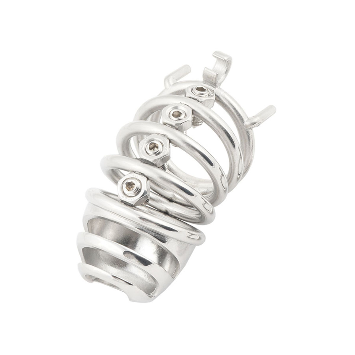 Spiked Chastity Device Long Male Stealth Lock for SM Penis Exercise Sex Toys (only cages do not include rings and locks)