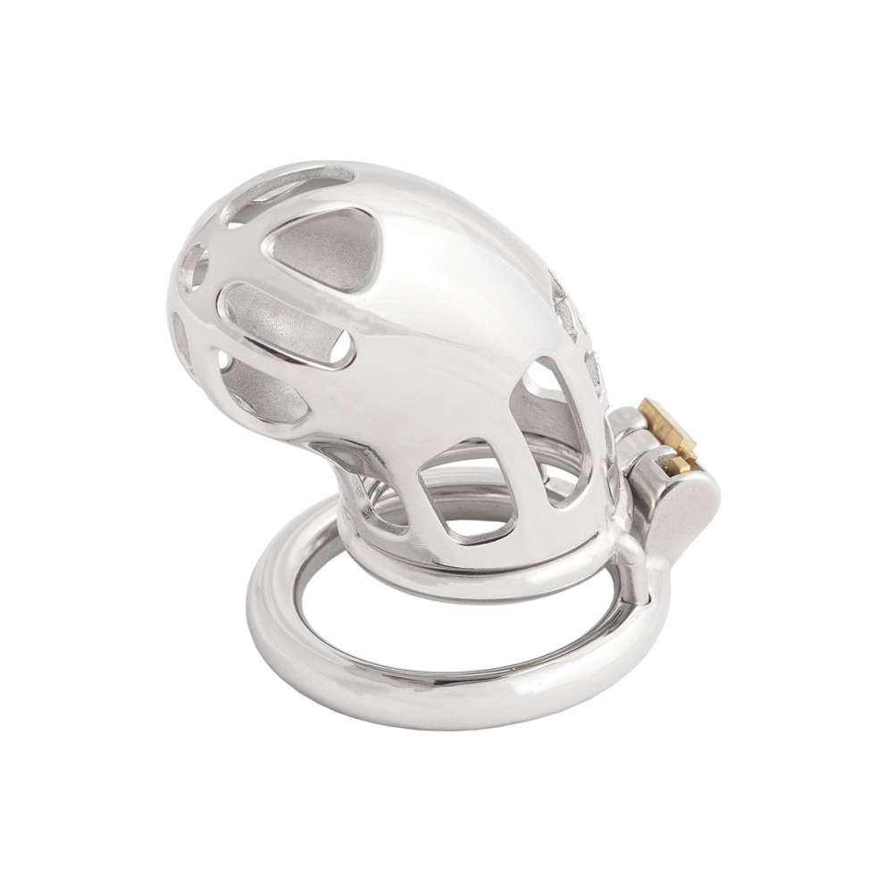 Chastity Lock Cage 304 Stainless Steel chastities Device Easy to Wear Male SM Penis Exercise Sex Toys (only cages do not include rings and locks)