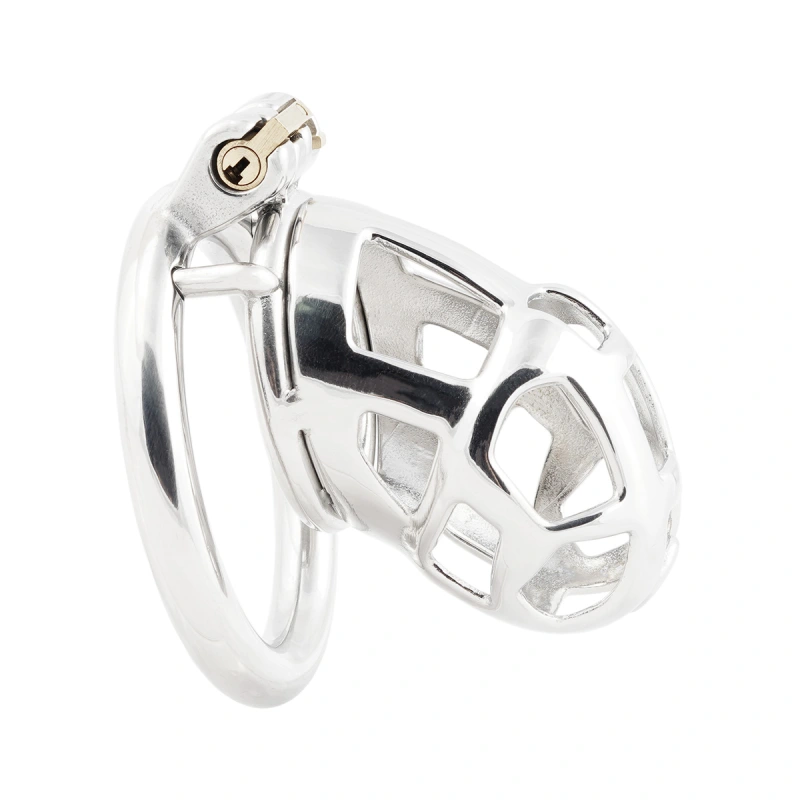 Chastity Cage Long Stainless Steel chastities Device Easy to Wear Male SM Penis Exercise Sex Toys (only cages do not include rings and locks)