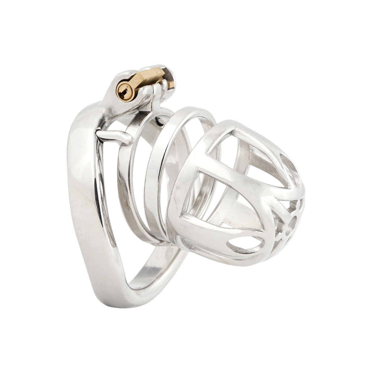 Male Cook cage Chastity for Men Metal Adult Game Sex Toy Ergonomic Design Stainless Steel Stealth Lock (only cages do not include rings and locks)