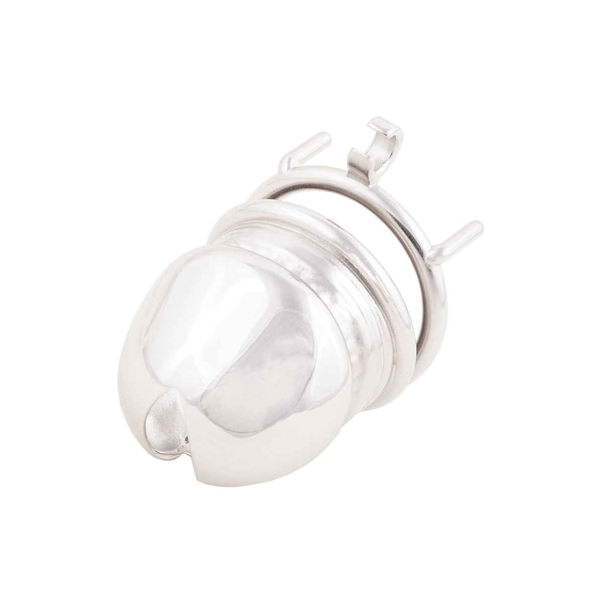 Male Comfortable Cock Cage Stainless Steel Chastity Device for SM Penis Exercise Sex Toys (only cages do not include rings and locks)