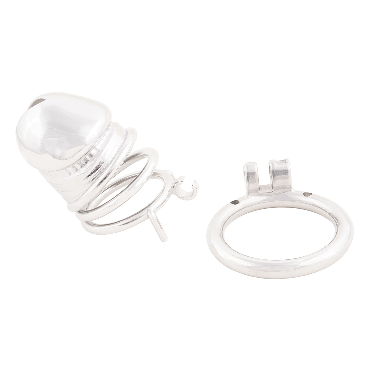 Stainless Chastity Device Steel Stainless Cock Cage Sex Toy (only cages do not include rings and locks)