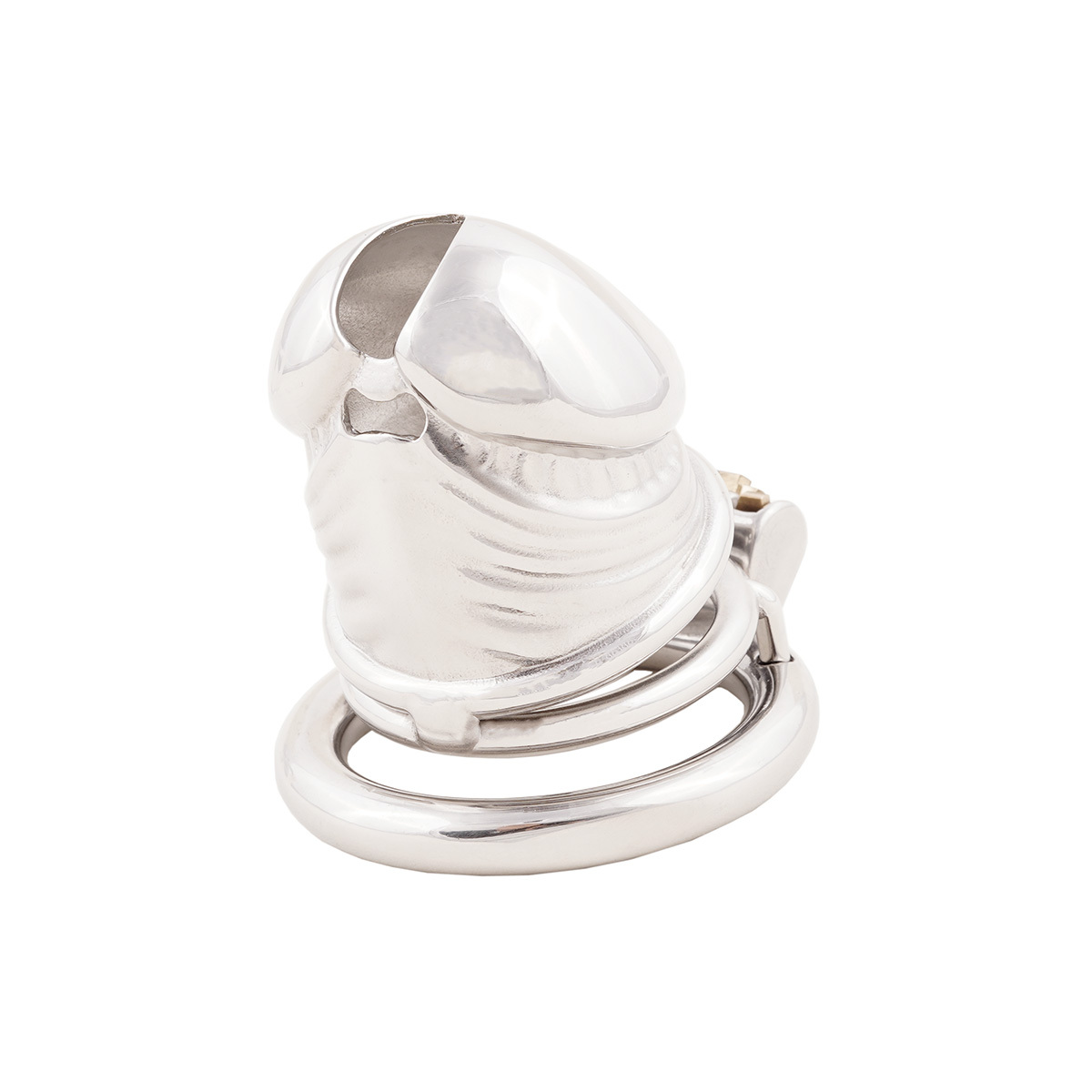 Male Comfortable Cock Cage Stainless Steel Chastity Device for SM Penis Exercise Sex Toys (only cages do not include rings and locks)