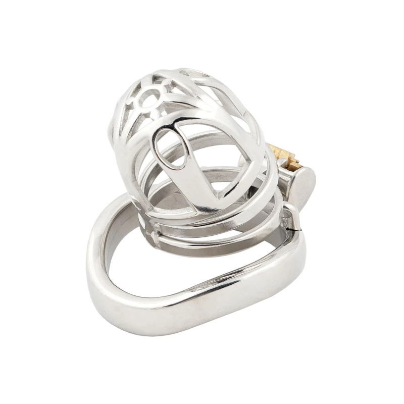 Male Cook cage Chastity for Men Metal Adult Game Sex Toy Ergonomic Design Stainless Steel Stealth Lock (only cages do not include rings and locks)
