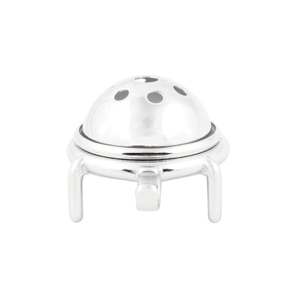 Male Short Chastity Device Stainless Steel Men's Virginity Lock SM Penis Exercise Sex Toys (only cages do not include rings and locks)