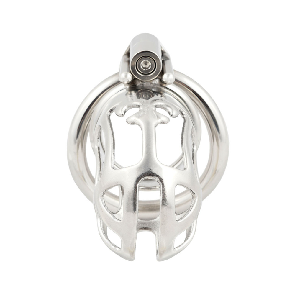 Metal Male Chastity cage for Men Steel Ergonomic Design Cock Cage Adult Game Sex Toy (only cages do not include rings and locks)