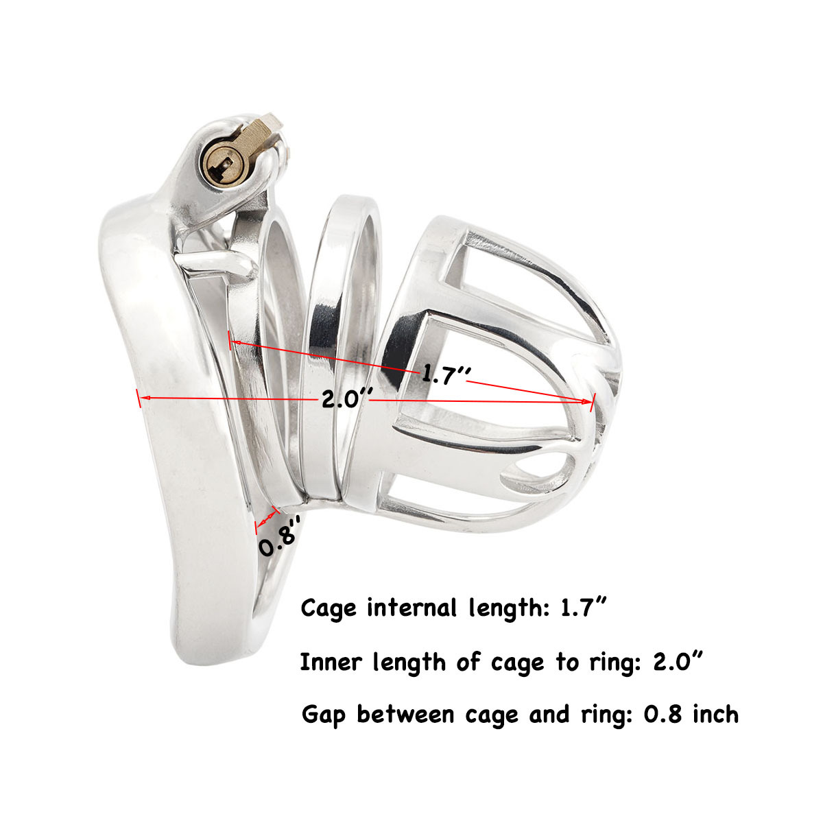 Male Cook cage Chastity for Men Metal Adult Game Sex Toy Ergonomic Design Stainless Steel Stealth Lock (only cages do not include rings and locks)