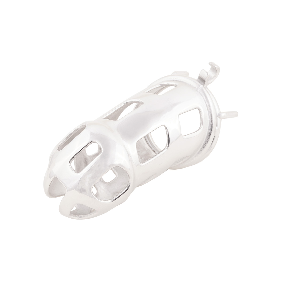 Male Cock Cage Penis Lock Device Long Virginity Lock Stainless Steel Sex Toys (only cages do not include rings and locks)