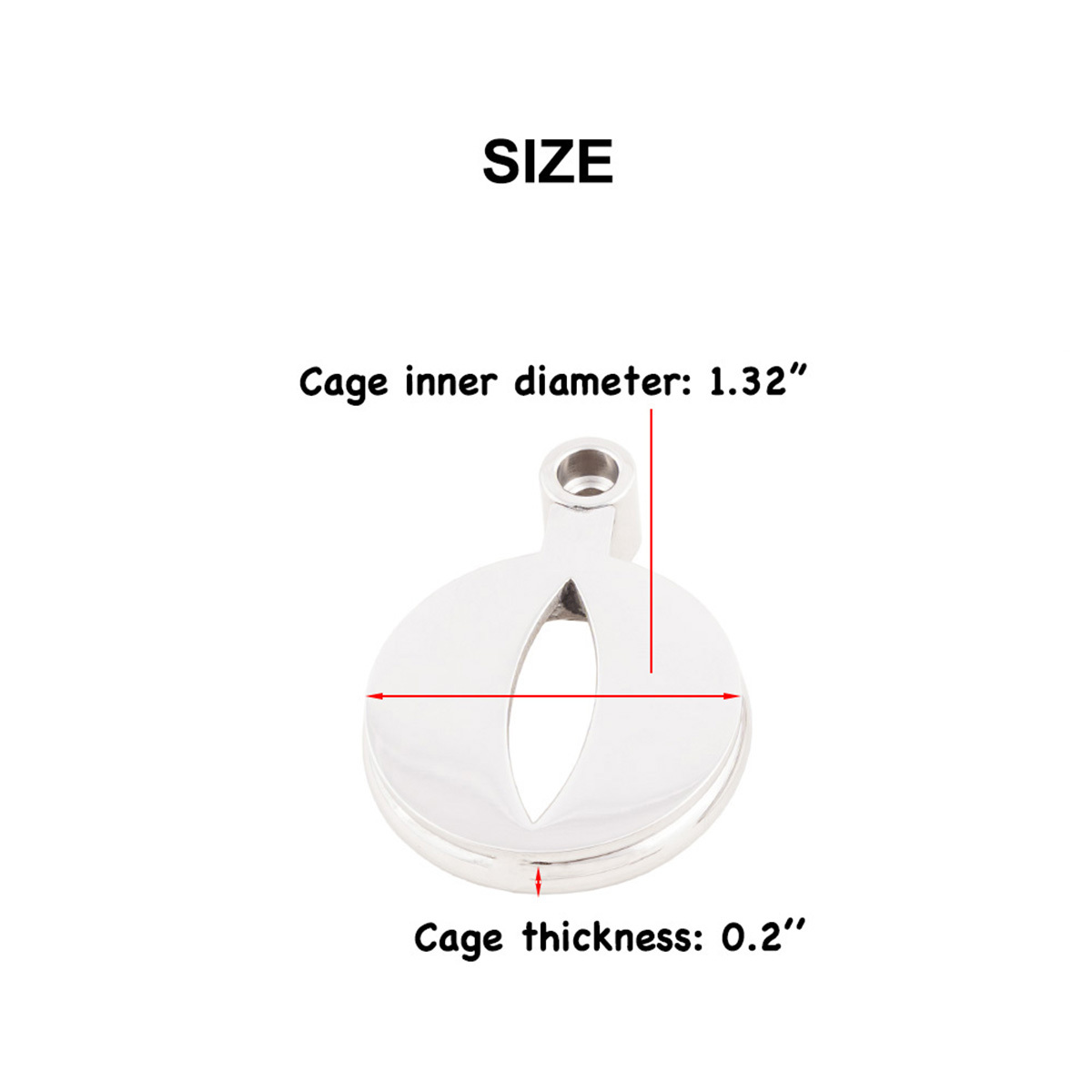 Super Short Male Cock Cage Penis Lock Device 304 Stainless Steel Sex Toy (only cages do not include rings and locks)
