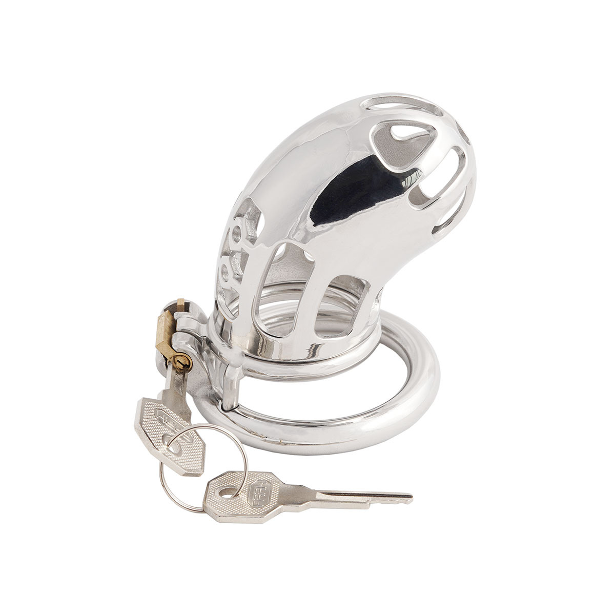Chastity Lock Cage 304 Stainless Steel chastities Device Easy to Wear Male SM Penis Exercise Sex Toys (only cages do not include rings and locks)