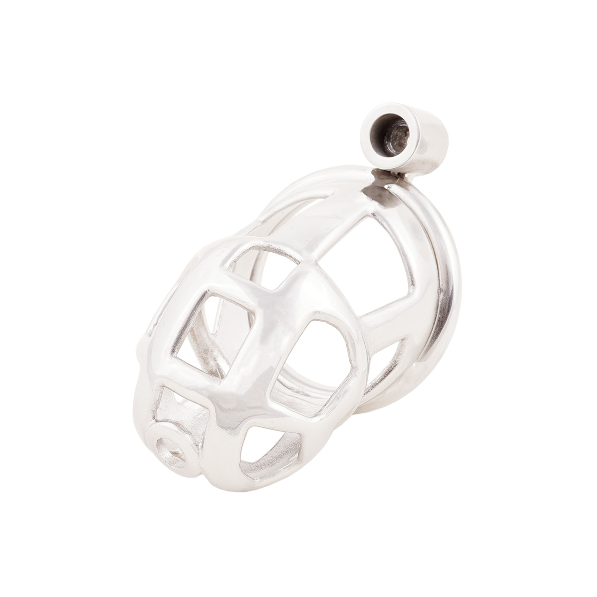 Metal Male Chastity Device Ergonomic Design Cock Cage Adult Game Sex Toy (only cages do not include rings and locks)