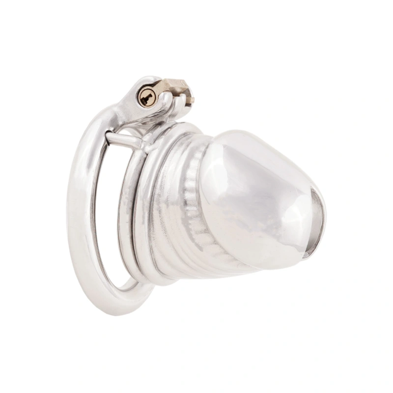 Short Male Cock Cage Stainless Steel Male Chastity Device Sex Toys for Men (only cages do not include rings and locks)