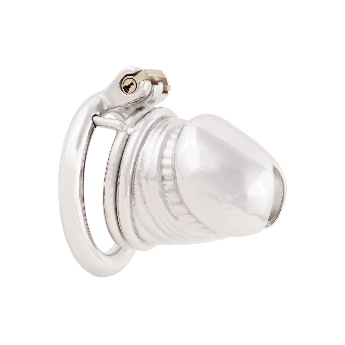Short Male Cock Cage Stainless Steel Male Chastity Device Sex Toys for Men (only cages do not include rings and locks)