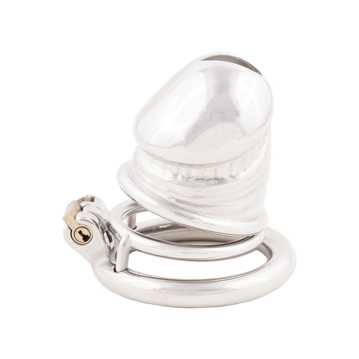 Male Comfortable Cock Cage Stainless Steel Chastity Device for SM Penis Exercise Sex Toys (only cages do not include rings and locks)