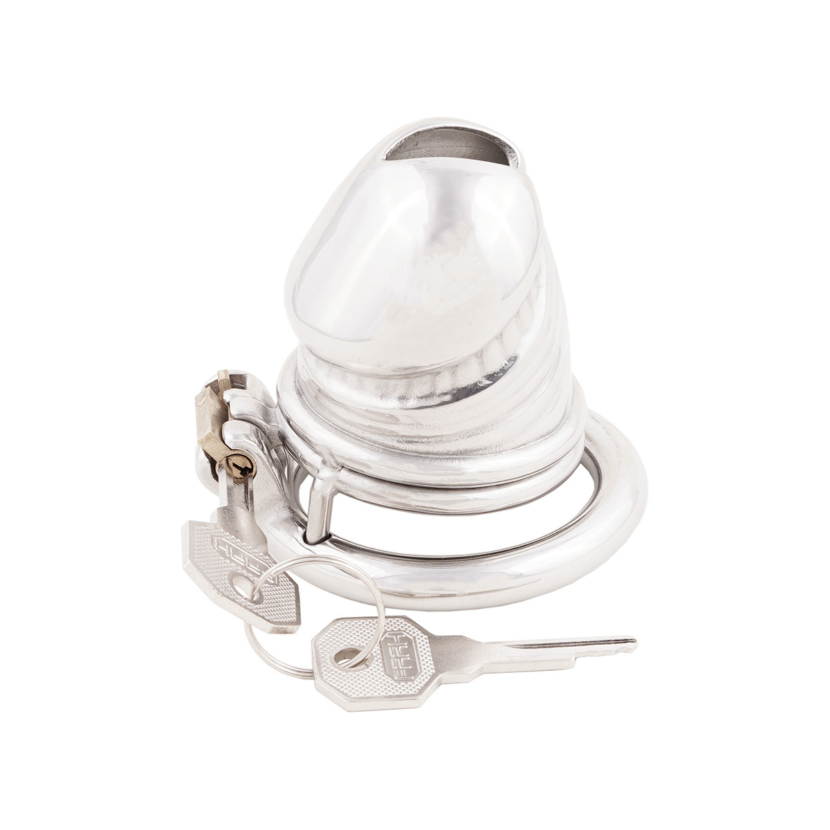 Short Male Cock Cage Stainless Steel Male Chastity Device Sex Toys for Men (only cages do not include rings and locks)