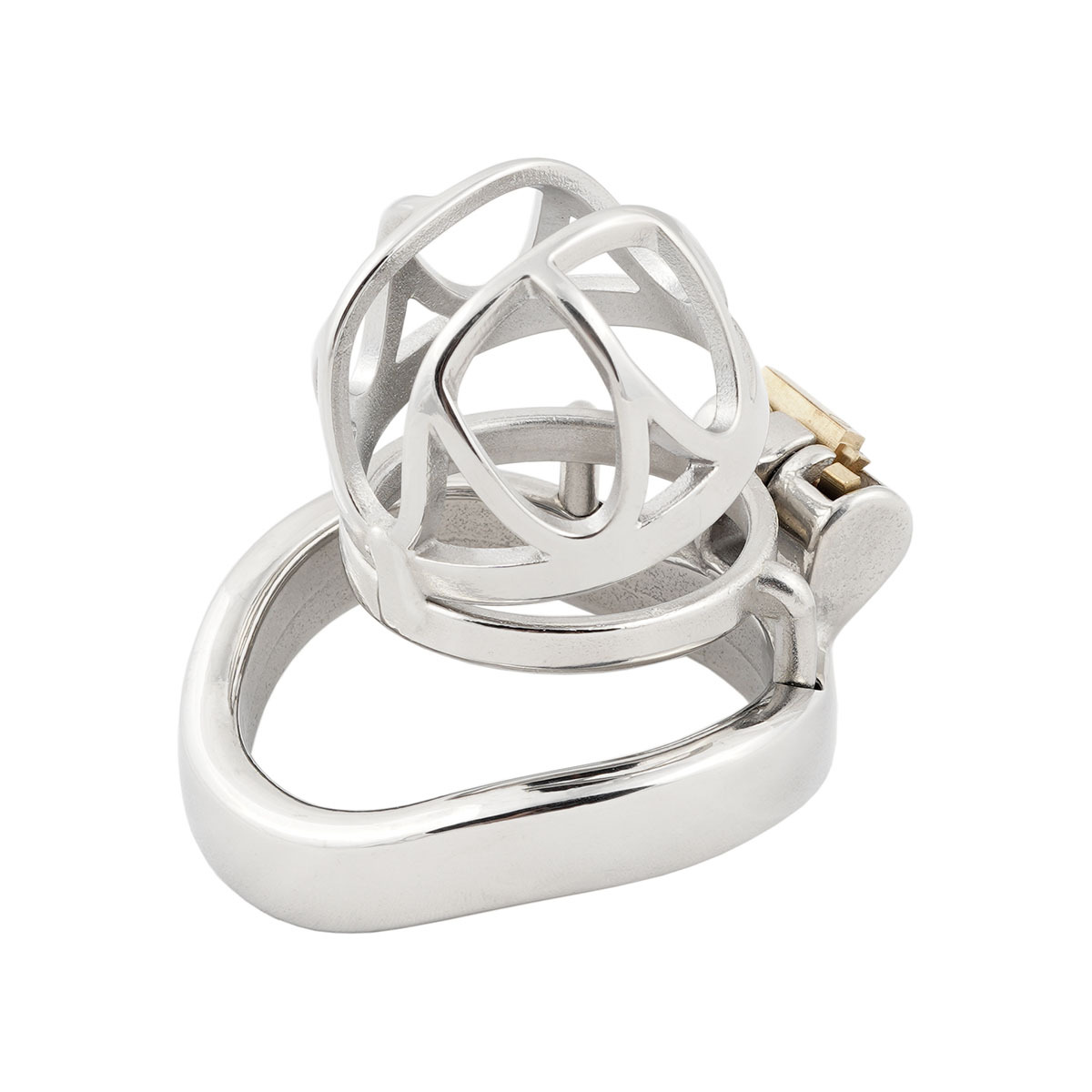 Short Male Chasity Cage Penis Lock Device 304 Stainless Steel Adult Game Sex Toy (only cages do not include rings and locks)
