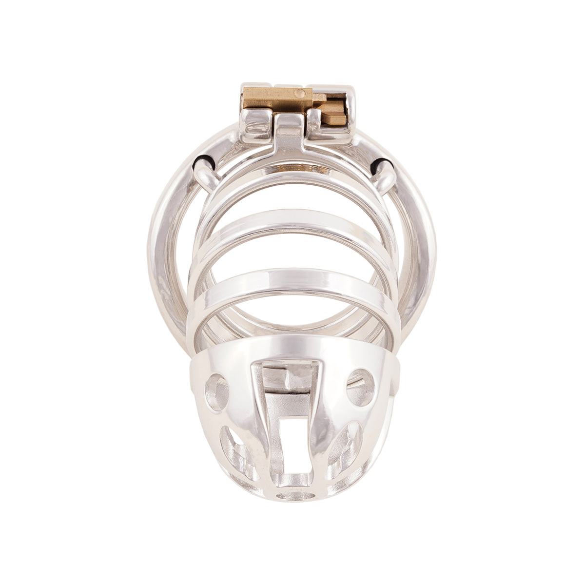 Stainless Steel Long Cock Cage Stealth Lock for SM Penis Exercise Sex Toys (only cages do not include rings and locks)
