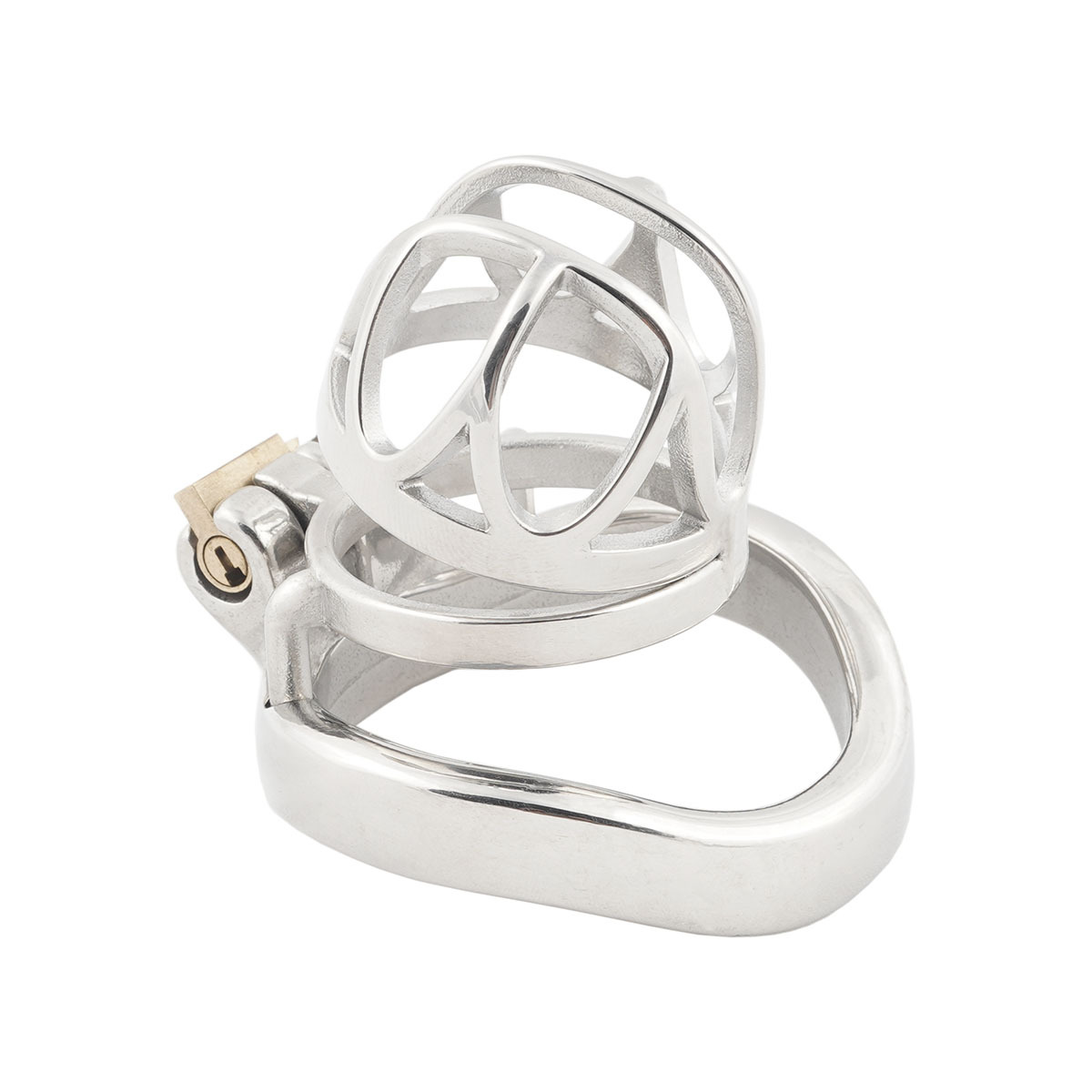 Short Male Chasity Cage Penis Lock Device 304 Stainless Steel Adult Game Sex Toy (only cages do not include rings and locks)