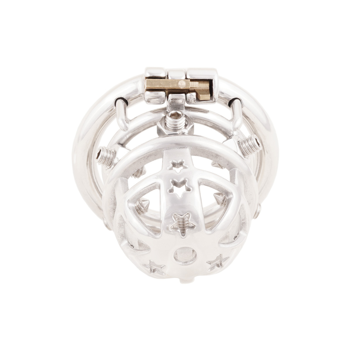 Chastity Cock Cage 304 Stainless Steel Spiked Chastity Device Easy to Wear Male SM Penis Exercise Sex Toys (only cages do not include rings and locks)