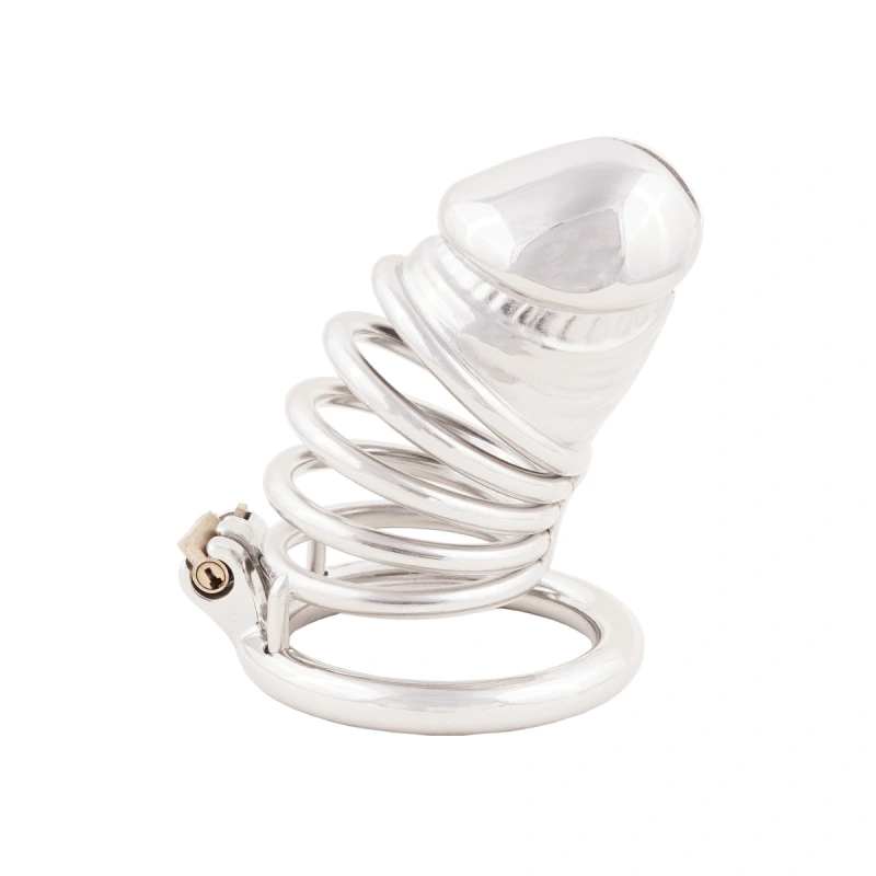 Men's Virginity Lock Belt Male Long Chastity Device Adult Game Sex Toy (only cages do not include rings and locks)