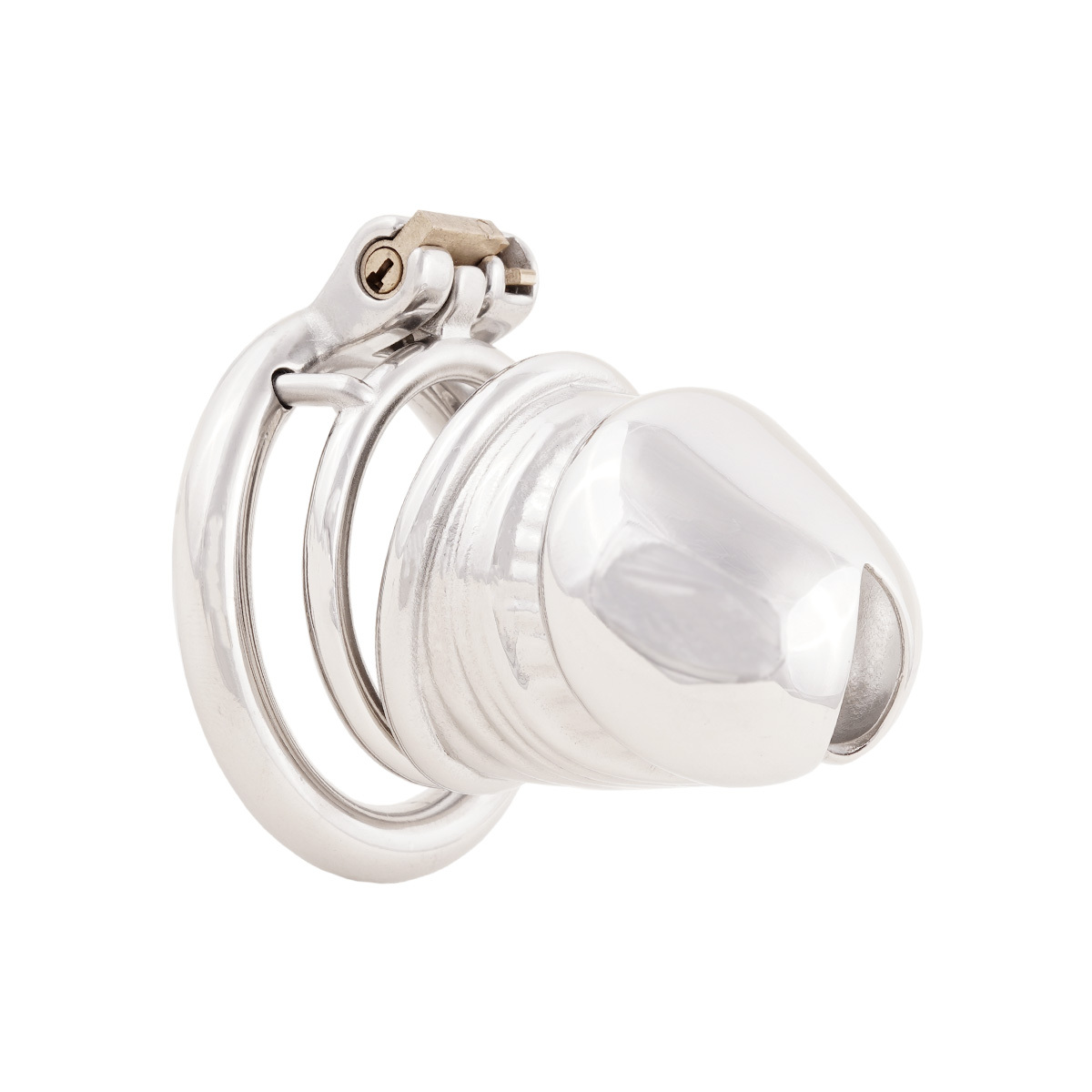 Male Comfortable Cock Cage Stainless Steel Chastity Device for SM Penis Exercise Sex Toys (only cages do not include rings and locks)