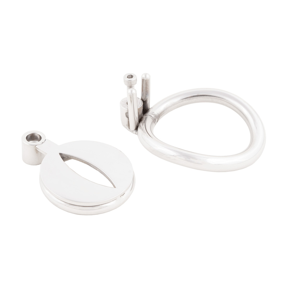 Super Short Male Cock Cage Penis Lock Device 304 Stainless Steel Sex Toy (only cages do not include rings and locks)