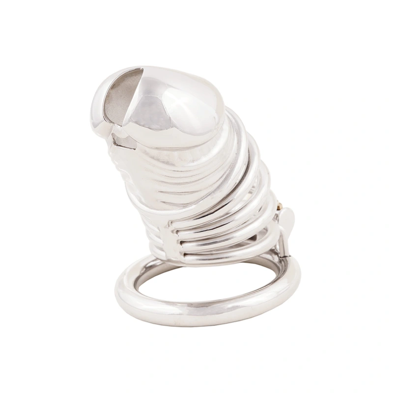 Men's Virginity Lock Belt Male Long Chastity Device Adult Game Sex Toy (only cages do not include rings and locks)