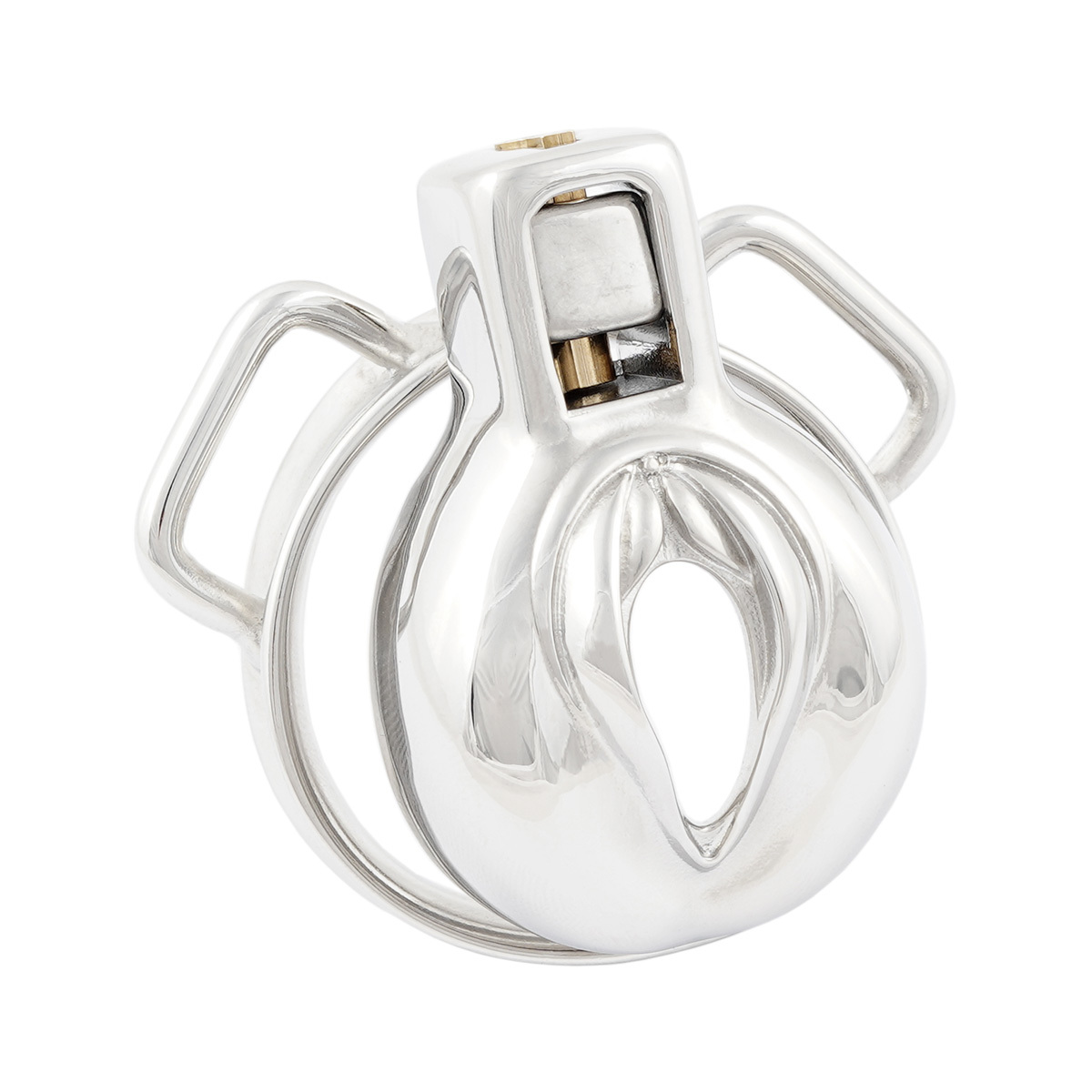 Male Short Sissy Chastity Device Base Ring Attachable Belt Stainless Steel Men's Virginity Lock (only cages do not include rings and locks)