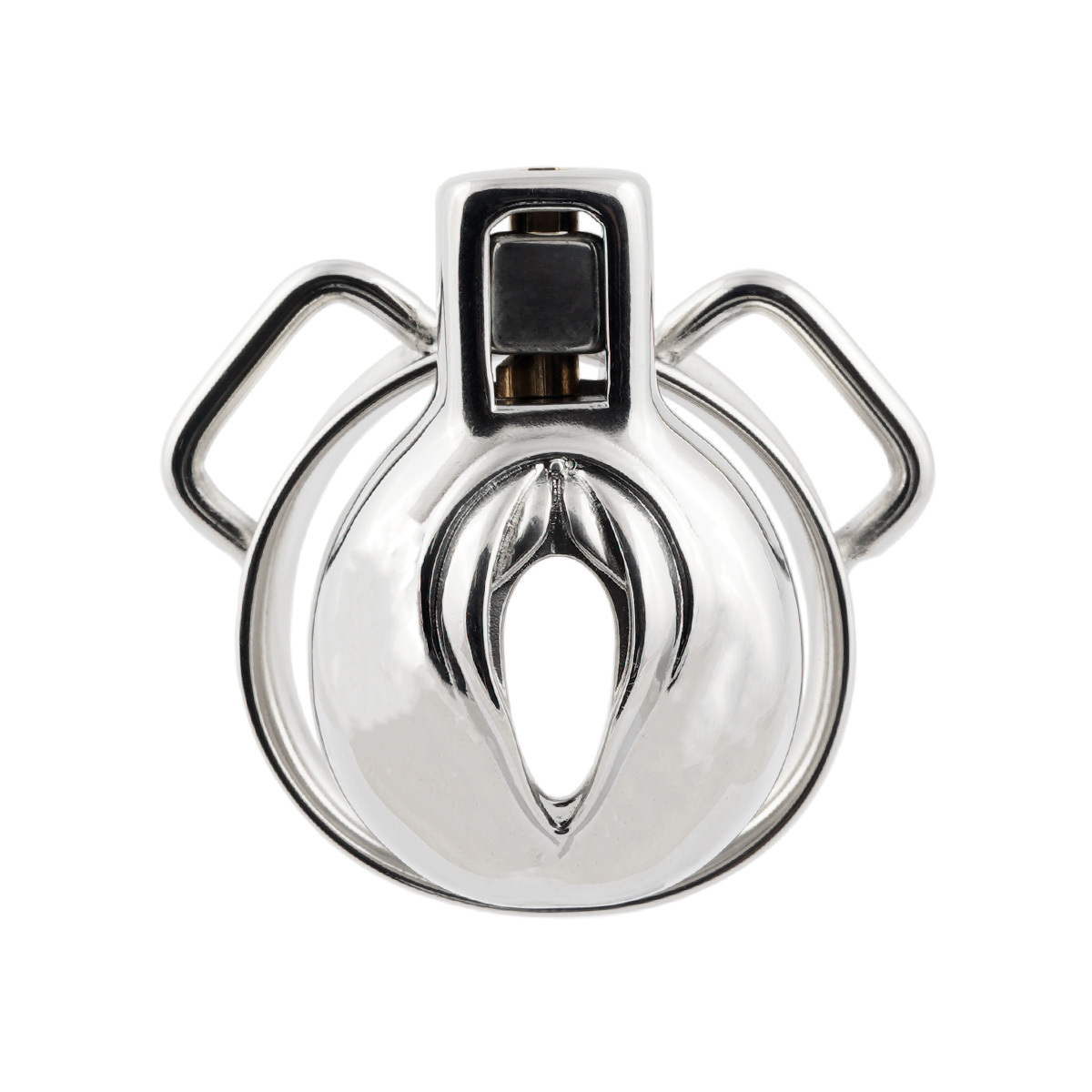 Male Short Sissy Chastity Device Base Ring Attachable Belt Stainless Steel Men's Virginity Lock (only cages do not include rings and locks)