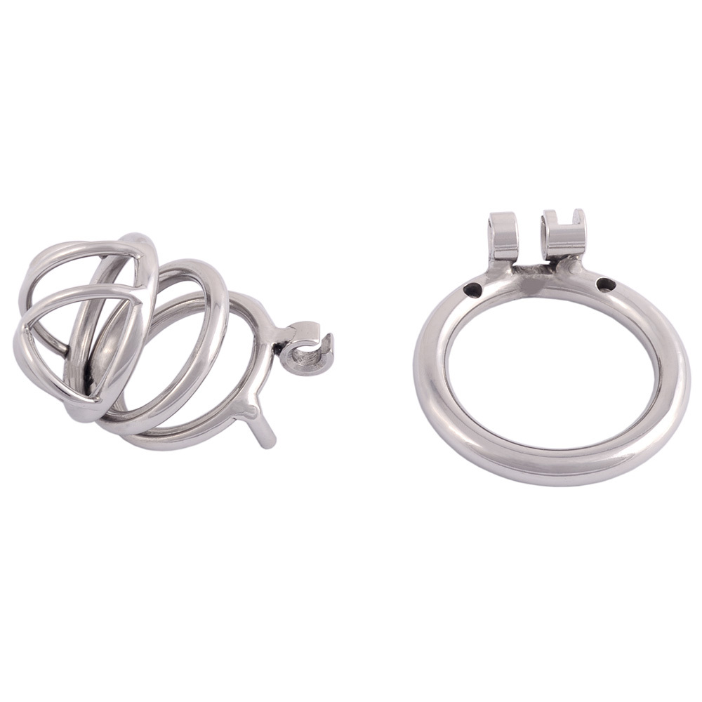 TERNENCE Medical Grade Stainless Chastity Device Male Cock Cage Adult Game Sex Toy