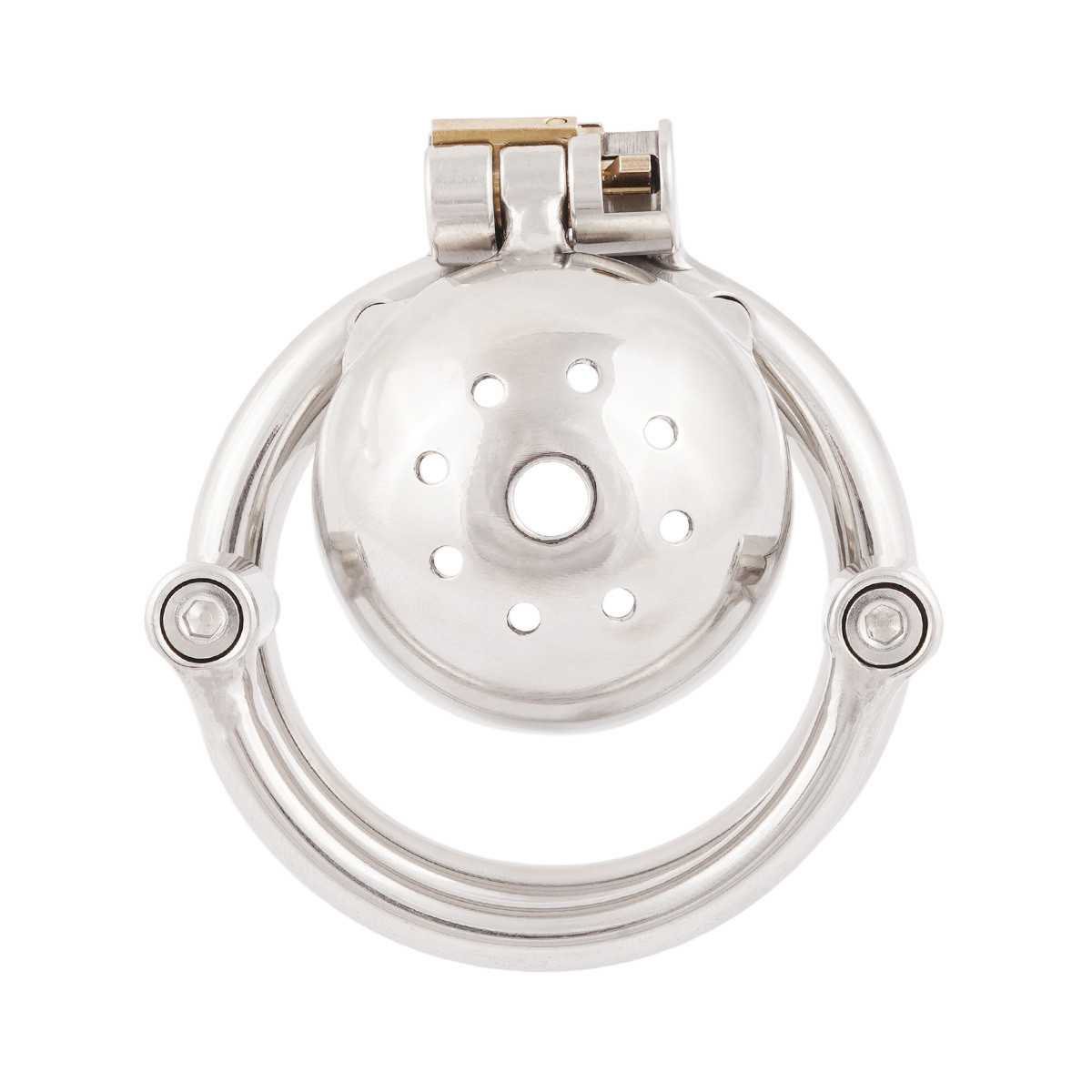 TERNENCE Men Short Chastity Device Cages Prevent Escape Design Closed Ring Cock Cage Adult Game Sex Toy