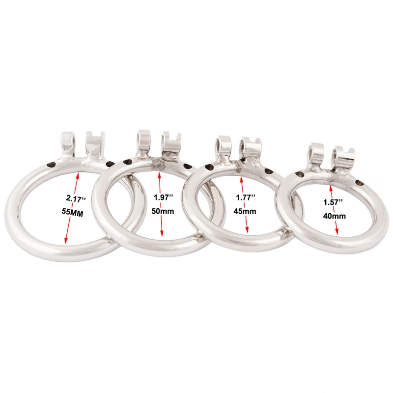 TERNENCE Stainless Chastity Device Base Ring Male Cock Cage Spares