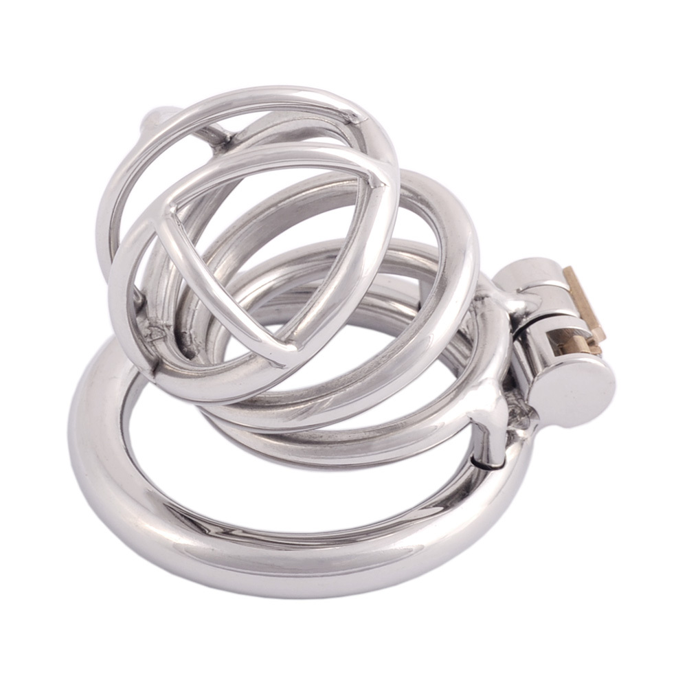 TERNENCE Medical Grade Stainless Chastity Device Male Cock Cage Adult Game Sex Toy