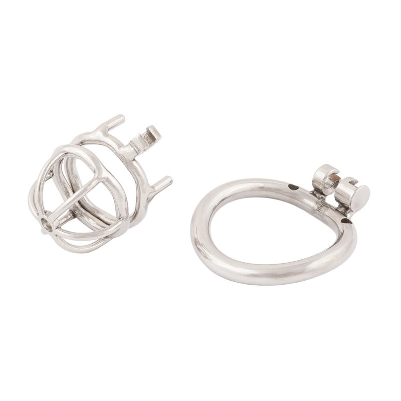 Ergonomic Stainless Steel Stealth Chastity Device