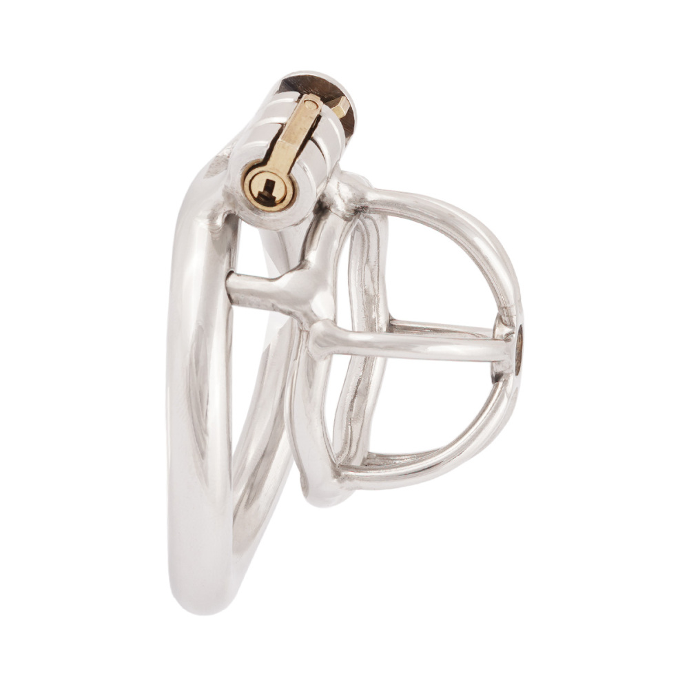 TERNENCE Small Male Chastity Device Stainless Steel Ergonomic Design Cock Cage Adult Game Sex Toy