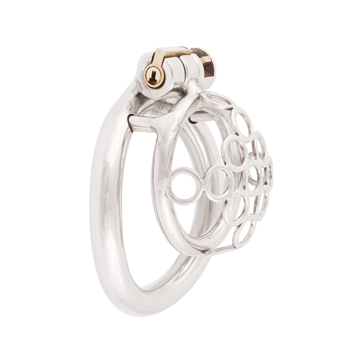 TERNENCE Short Chastity Device Male Virginity Lock Ergonomic Design Chastity Belt Cock Cage Adult Game Sex Toy