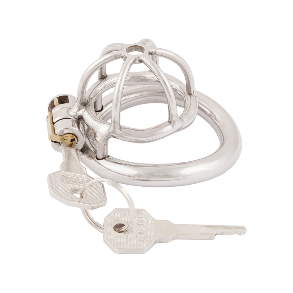 TERNENCE Small Male Chastity Device Stainless Steel Ergonomic Design Cock Cage Adult Game Sex Toy