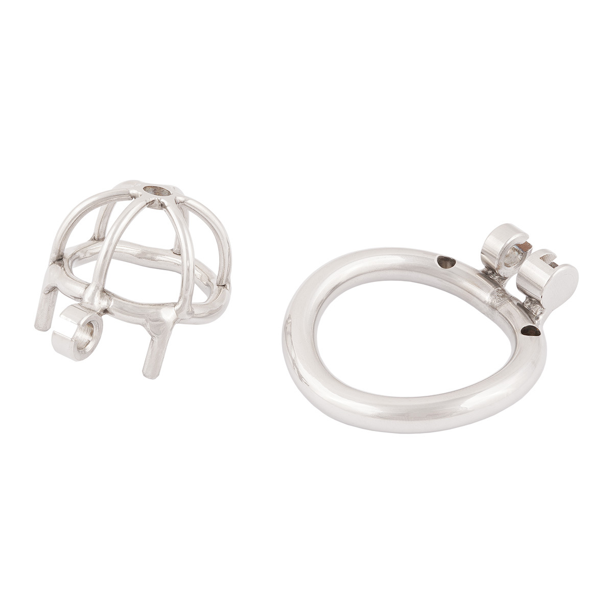 TERNENCE Small Male Chastity Device Stainless Steel Ergonomic Design Cock Cage Adult Game Sex Toy