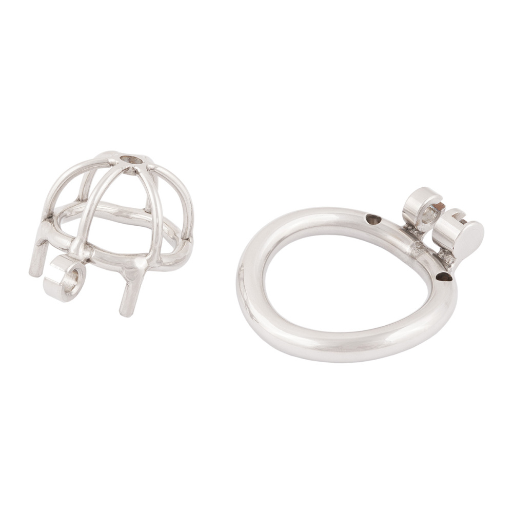 TERNENCE Small Male Chastity Device Stainless Steel Ergonomic Design Cock Cage Adult Game Sex Toy