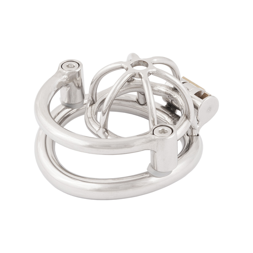 TERNENCE Male Small Chastity Device Cages Prevent Escape Design Closed Ring Cock Cage Adult Game Sex Toy